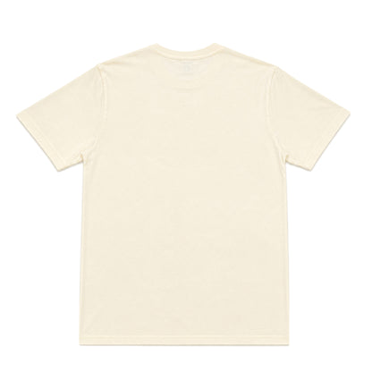 US001 basic T-shirt in Apricot, back product view