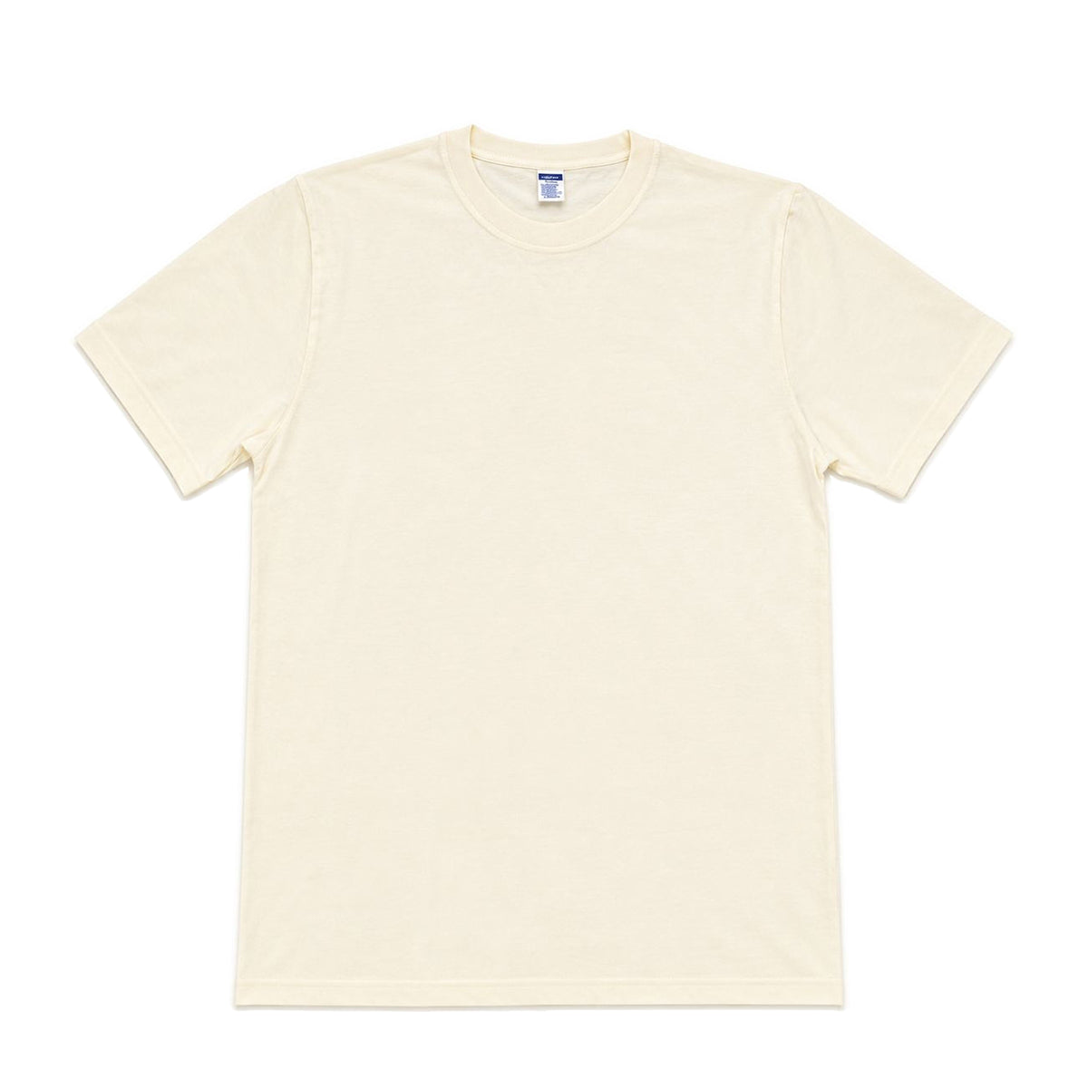 US001 basic T-shirt in Apricot, front product view