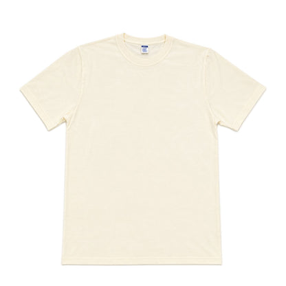 US001 basic T-shirt in Apricot, front product view