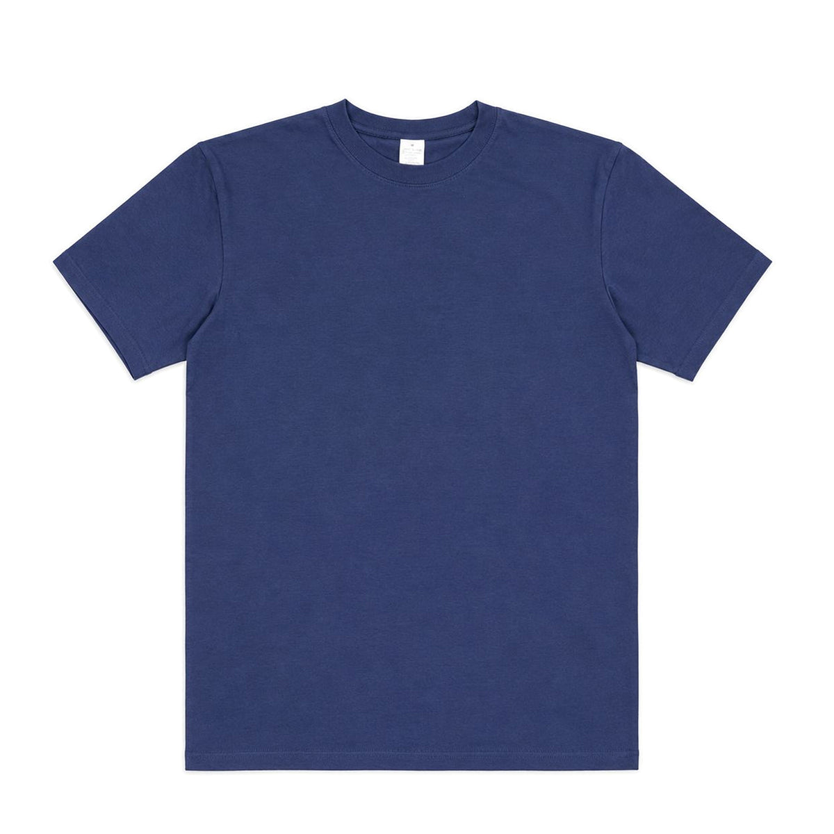 US001 basic T-shirt in Navy, front product view