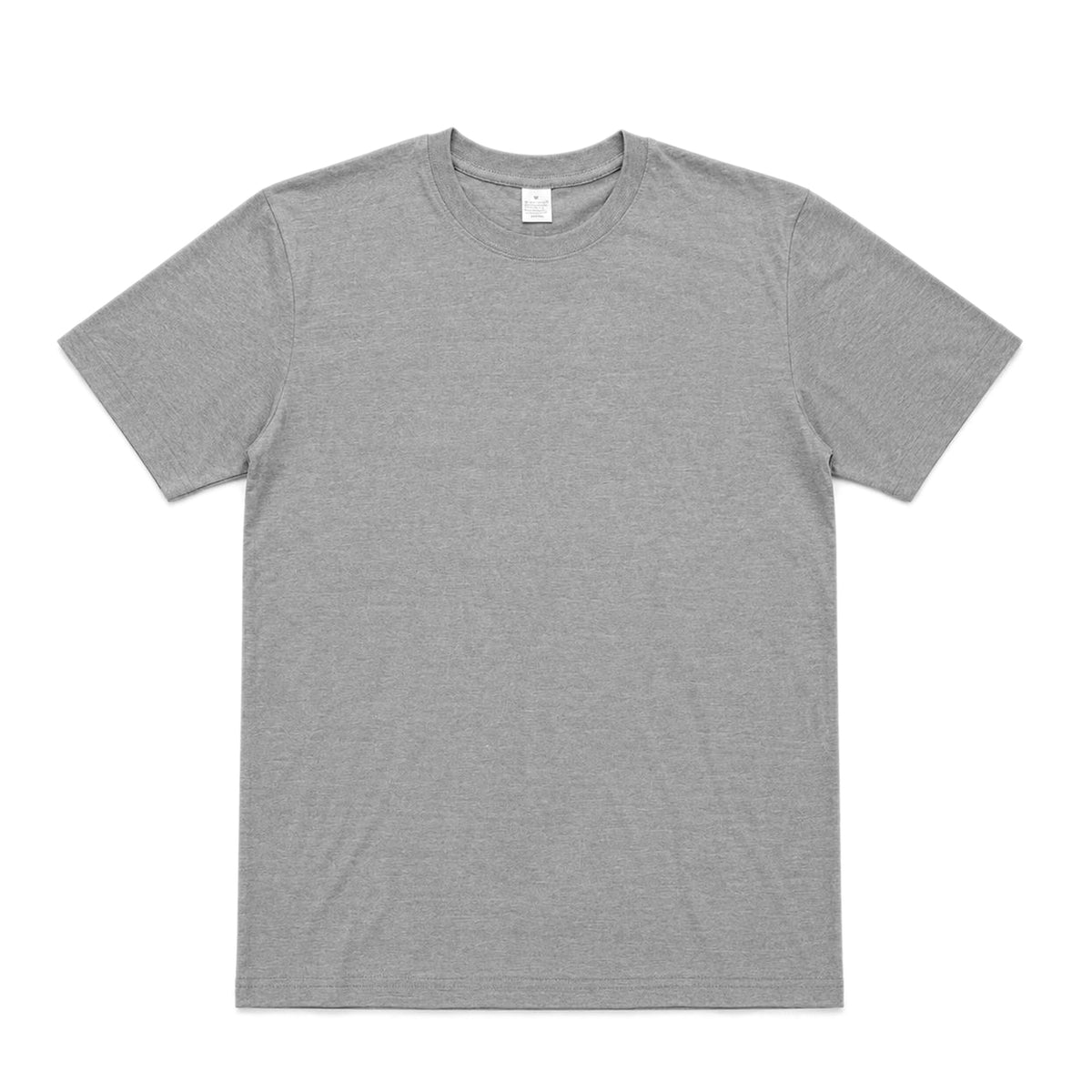 US001 basic T-shirt in DarkGray, front product view