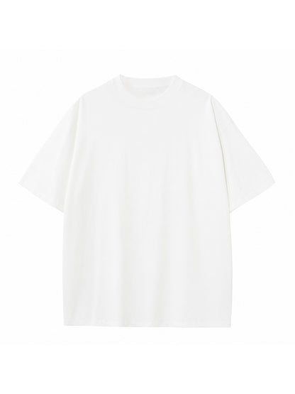 C23011 crewneck T-shirt in White, front product view