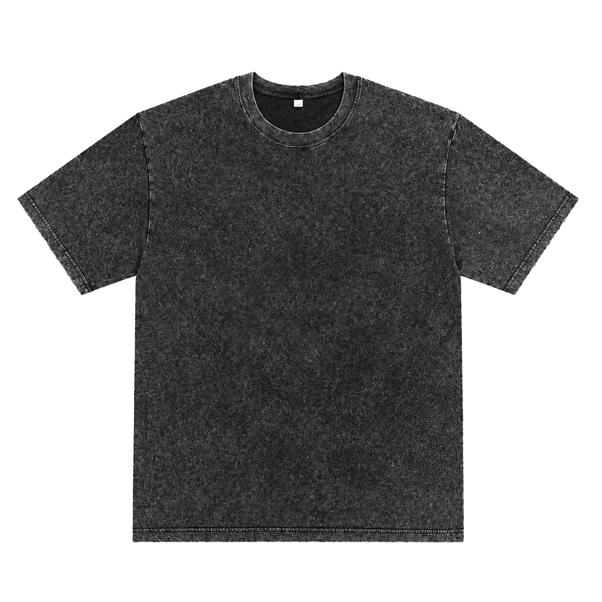US005 vintage washed T-shirt in Washed Black, front product view