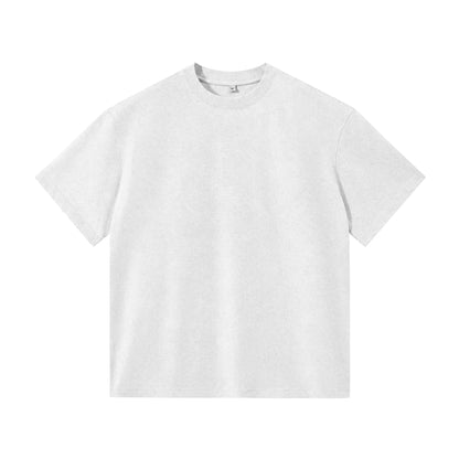 X26011 vintage washed T-shirt in Washed White, front view